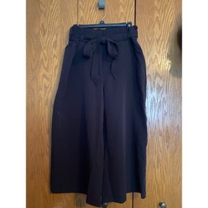 Apt. 9 Wide Leg Cropped Paper Bag